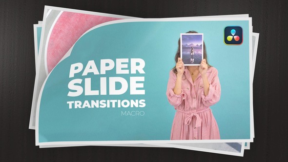 Photo of Paper Slide Transitions for DaVinci Resolve – Videohive 59550848