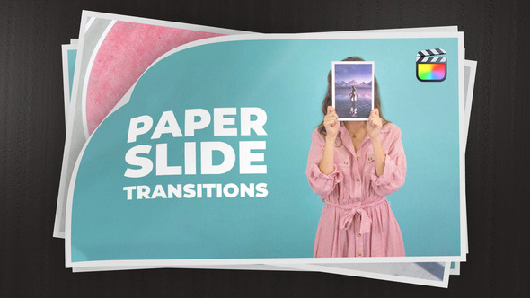 Photo of Paper Slide Transitions for Final Cut Pro – Videohive 59913398