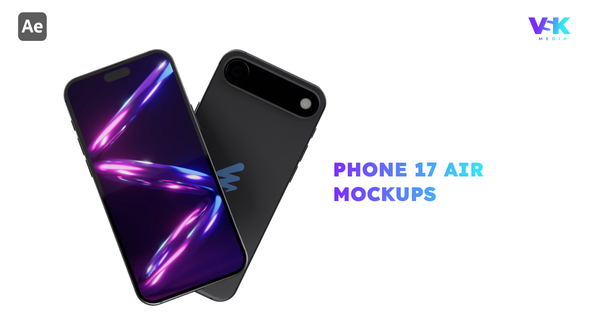 Photo of Phone 17 Air Mockups – Videohive 59281812