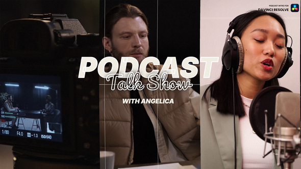 Photo of Podcast Intro Davinci Resolve – Videohive 59736880