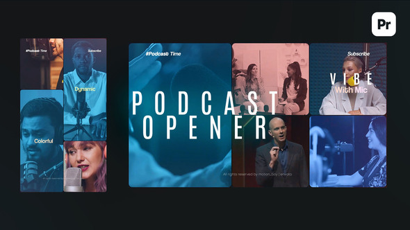 Photo of Podcast Opener | MOGRT – Videohive 59998475