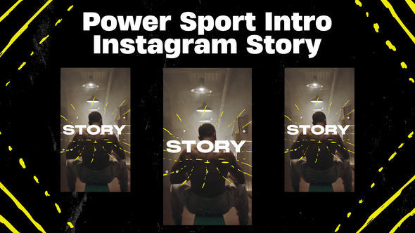 Photo of Power Sport Intro Instagram Story & Reels Mogrt – Videohive 59814380