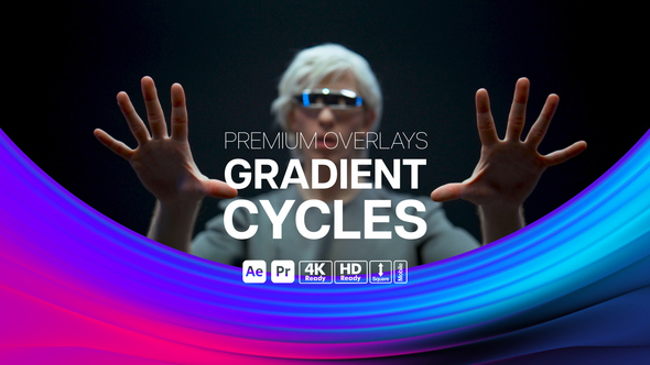 Photo of Premium Overlays Gradient Cycles – Videohive 59880800