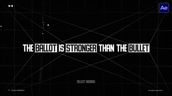 Photo of Quotes Highlights  AE – Videohive 59865941