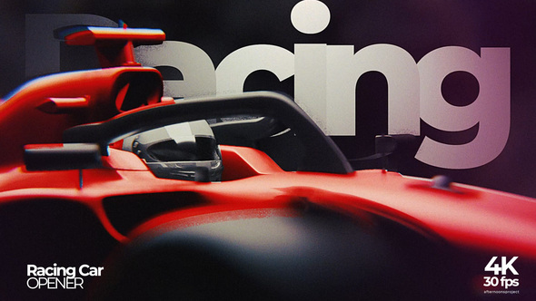 Photo of Racing Car Opener – Videohive 59530537