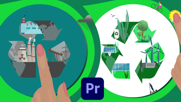 Photo of Recycling and Green Energy Resources Logo – Videohive 44020247
