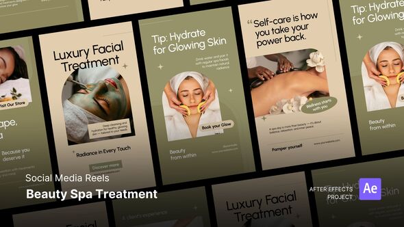 Photo of Reels – Beauty Spa Treatment After Effects Project Files – Videohive 59878678