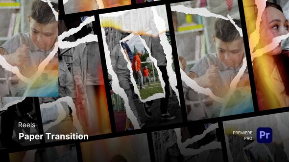 Photo of Reels – Paper Transition Premiere Pro Templates – Videohive 59545396