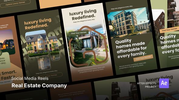 Photo of Reels – Real Estate Company After Effects Project Files – Videohive 59729208