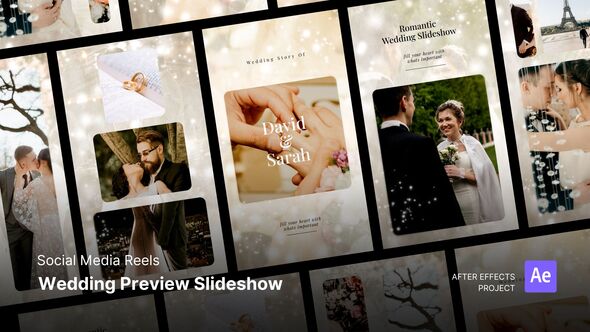 Photo of Reels – Wedding Preview Slideshow After Effects Project Files – Videohive 59555607