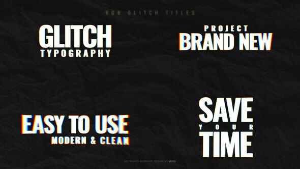 Photo of RGB Glitch Titles – Videohive 59845663