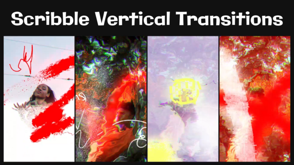 Photo of Scribble Vertical Transitions for After Effects – Videohive 59597953
