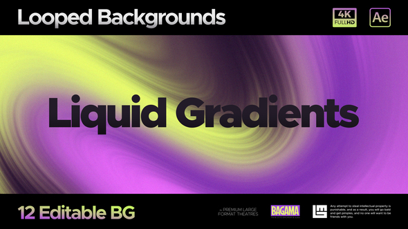 Photo of Seamless Liquid Backgrounds – Videohive 59586350