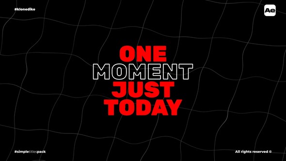 Photo of Simple Titles – Videohive 59912054