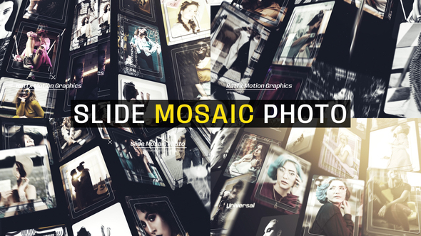 Photo of Slide Mosaic Photo – Videohive 59910758