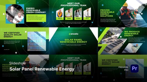 Photo of Slideshow – Solar Panel Renewable Energy Premiere Pro Templates – Videohive 59909951