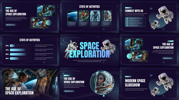 Photo of Space Typography – Videohive 59632454