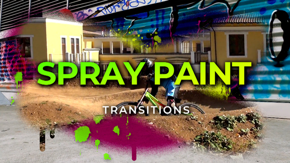 Photo of Spray Paint Transitions – Videohive 59734497