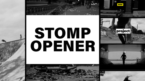 Photo of Stomp Typo Opener – Videohive 36219191
