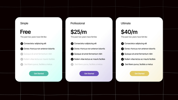 Photo of Subscription Pricing Table – Videohive 59535467