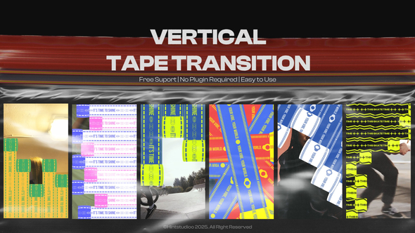 Photo of Tape Transition – Videohive 59981459