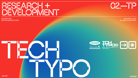 Photo of Tech Typography – Videohive 59931536
