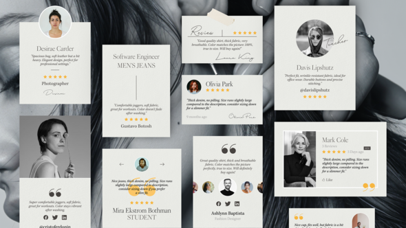 Photo of Testimonials, Reviews & Quotes – After Effects Template – Videohive 59947637
