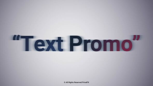 Photo of Text Promo – Videohive 59598063
