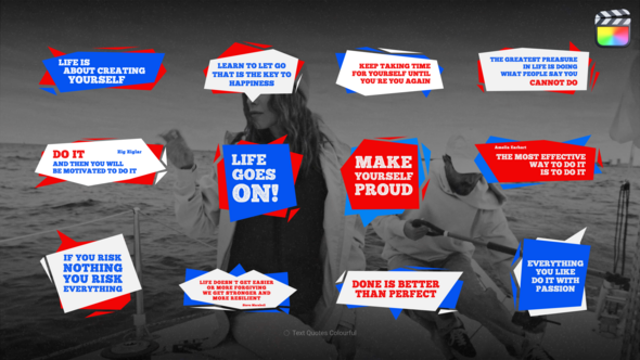 Photo of Text Quotes Colourful  FCPX – Videohive 59879939