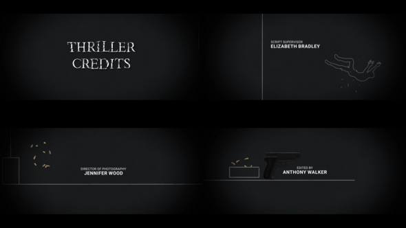 Photo of Thriller Credits Project for After Effects – Videohive 59653412