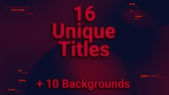 Photo of Glitch Titles Animation – Videohive 58346066