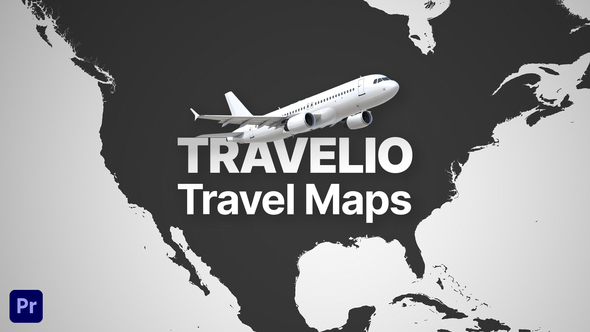 Photo of Travelio Travel Maps | For Premiere Pro – Videohive 59505993