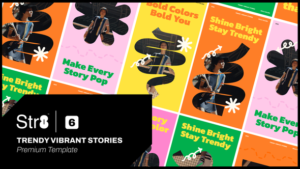 Photo of Trendy Vibrant Stories – Videohive 59569468
