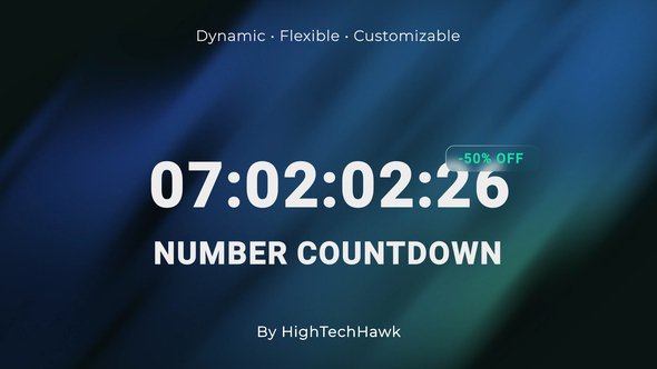 Photo of Versatile Number Countdown – Videohive 59704551