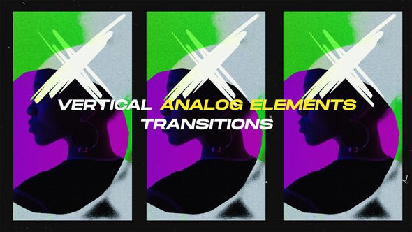 Photo of Vertical Analog Spray Elements Transitions || DaVinci Resolve – Videohive 59928469