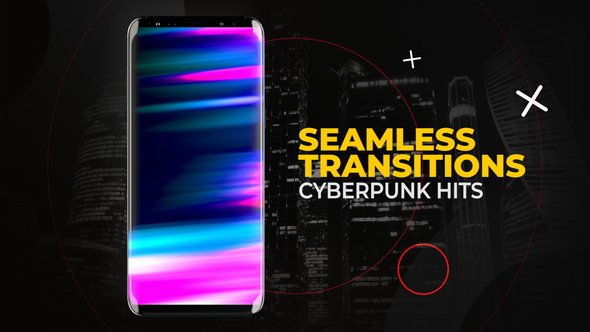 Photo of Vertical Cyberpunk Hit Transitions | Apple Motion – Videohive 59694595