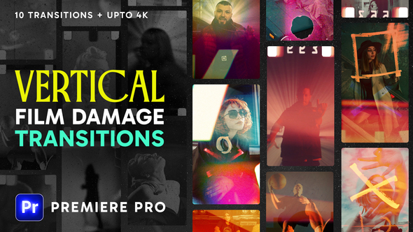 Photo of Vertical Film Damage Transitions – Videohive 59967011