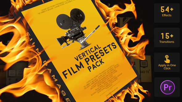 Photo of Vertical Film Presets Pack for Premiere Pro – Videohive 59568436