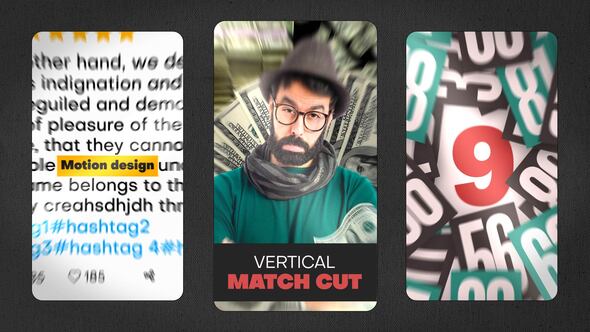Photo of Vertical Match Cut – Videohive 59881381