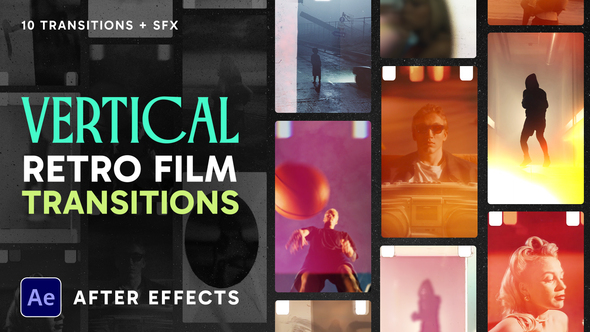 Photo of Vertical Retro Film Transitions – Videohive 59947191