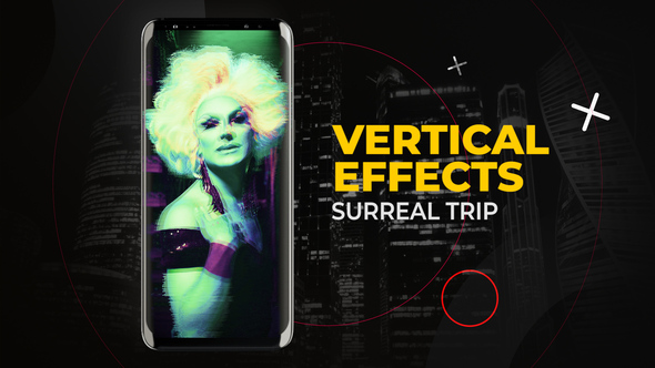 Photo of Vertical Surreal Interference Effects | Apple Motion – Videohive 59930470