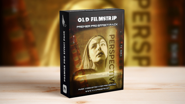 Photo of Vintage Old Filmstrip Slideshow Effect in Premiere Pro – Videohive 59597577