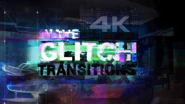 Photo of Wave Glitch Transitions 4K – Videohive 59568021