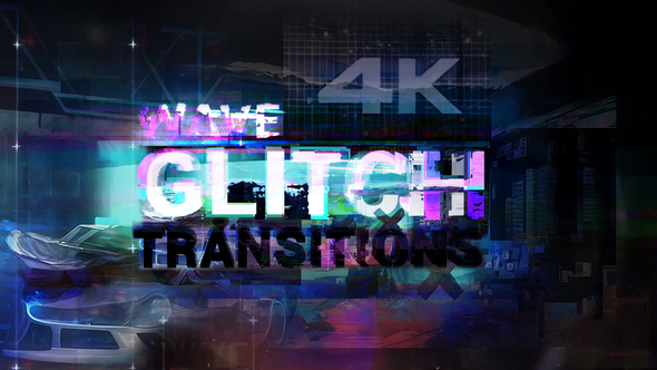 Photo of Wave Glitch Transitions 4K – Videohive 59568034