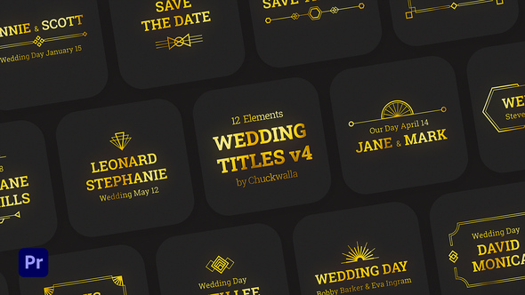 Photo of Wedding Titles v4 – Videohive 59695237