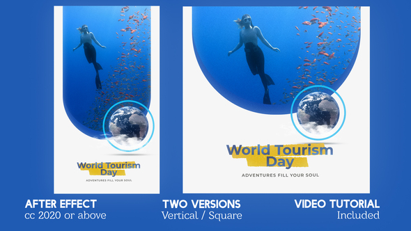 Photo of World Tourism Day – Videohive 59963835