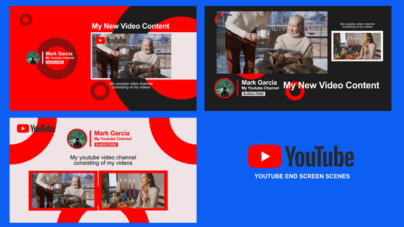 Photo of YouTube End Screen Pack – Outro & Subscribe Scenes – After Effects – Videohive 59898100