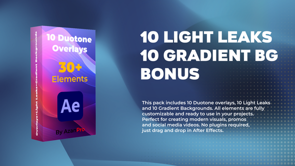 Photo of 10 Duotone Overlays – Videohive 60094477