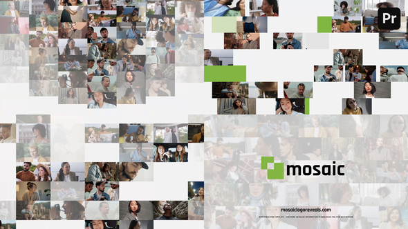 Photo of 10 WideScreen Mosaic Logo Reveals | MOGRT – Videohive 60446343