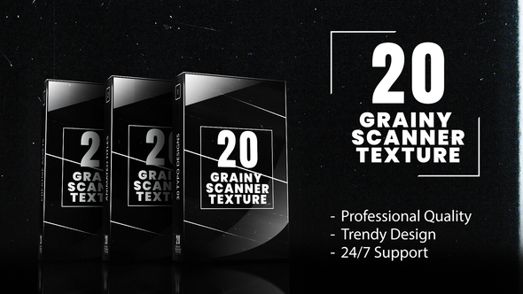 Photo of 20-Grainy Scanner Backgrounds Dirty Textures & Scratched Pack – Videohive 60009986